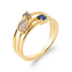 Maison de la Bijouterie Bague<Bague femme YUWZU60 Plaqué or Oxyde de Zirconium