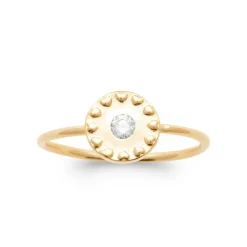 Maison de la Bijouterie Bague<Bague femme YU653Z0 Plaqué or Oxyde de Zirconium