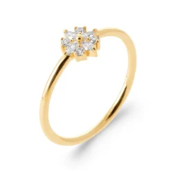 Maison de la Bijouterie Bague<Bague femme YUWY3Z0 Plaqué or Oxyde de Zirconium
