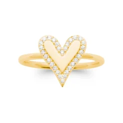 Maison de la Bijouterie Bague<Bague femme YUW30Z0 Plaqué or Oxyde de Zirconium