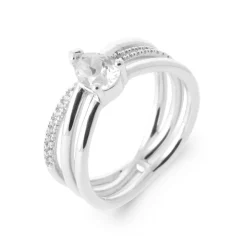 Maison de la Bijouterie Bague<Bague femme ZUW33Z0 Argent Oxyde de Zirconium