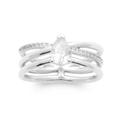 Maison de la Bijouterie Bague<Bague femme ZUW33Z0 Argent Oxyde de Zirconium