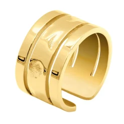 Pierre Lannier Bijoux Bague<Bague femme Echo - BJ10A720 Acier Doré