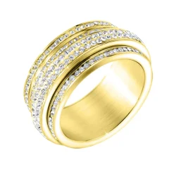 So Charm Bijoux Bague<Bague Femme So Charm - B1880-DORE - Bague Femme Dorée