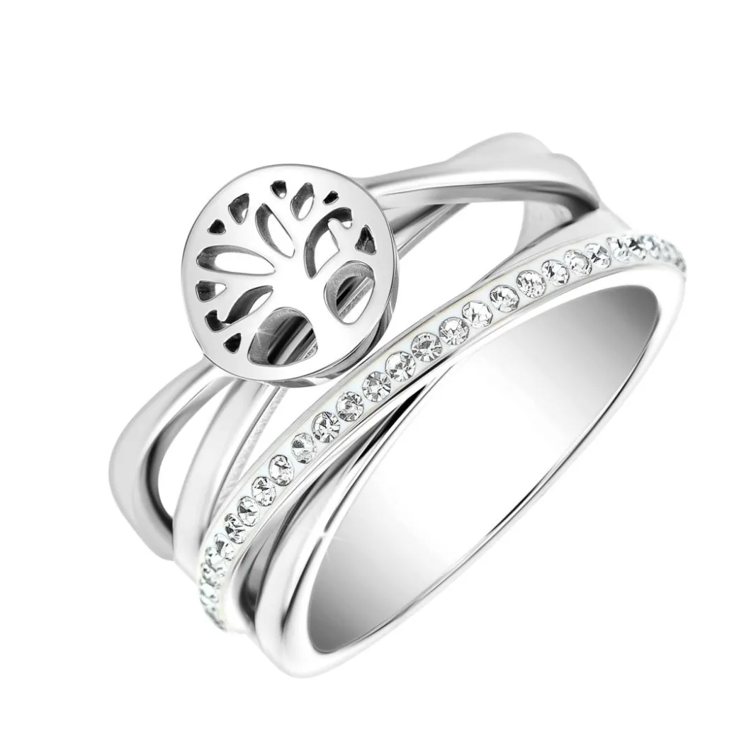 So Charm Bijoux Bague<Bague Femme So Charm - B2670-ARGENT - Bague Femme Argentée