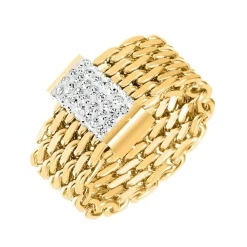 So Charm Bijoux Bague<Bague Femme So Charm - B2574-DORE - Bague Femme Dorée