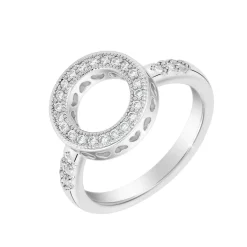 So Charm Bijoux Bague<Bague Femme So Charm - B3295-ARGENT-7-54 - Bague Femme Argentée