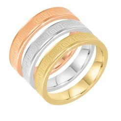 So Charm Bijoux Bague<Bague Femme So Charm - B3392-TRIO-8-56 - Bague Mode Femme