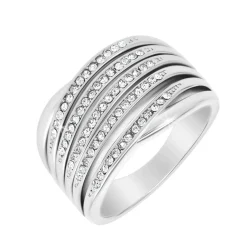 So Charm Bijoux Bague<Bague Femme So Charm - B3152-ARGENT - Bague Femme Argentée