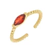 So Charm Bijoux Bague<Bague Femme So Charm - B3389-ROUGE - Bague Femme Dorée