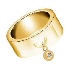 So Charm Bijoux Bague<Bague Femme So Charm - BD1839-DORE-DIAMANT - Bague Femme Dorée