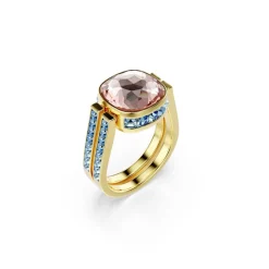 Swarovski Bague<Bague Femme Chroma - 570630 Plaqué Or Multicolore