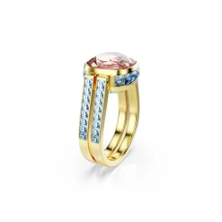 Swarovski Bague<Bague Femme Chroma - 570630 Plaqué Or Multicolore