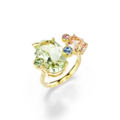 Swarovski Bague<Bague Femme Gema - 570581 Plaqué Or Multicolore