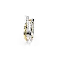 Swarovski Bague<Bague femme Hyperbola - 568973