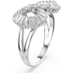 Swarovski Bague<Bague femme Hyperbola Mini - 567969 blanc,argent