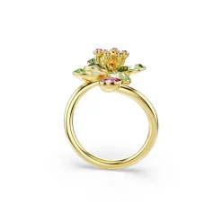 Swarovski Bague<Bague Femme Idyllia - 572159 Plaqué Or Vert