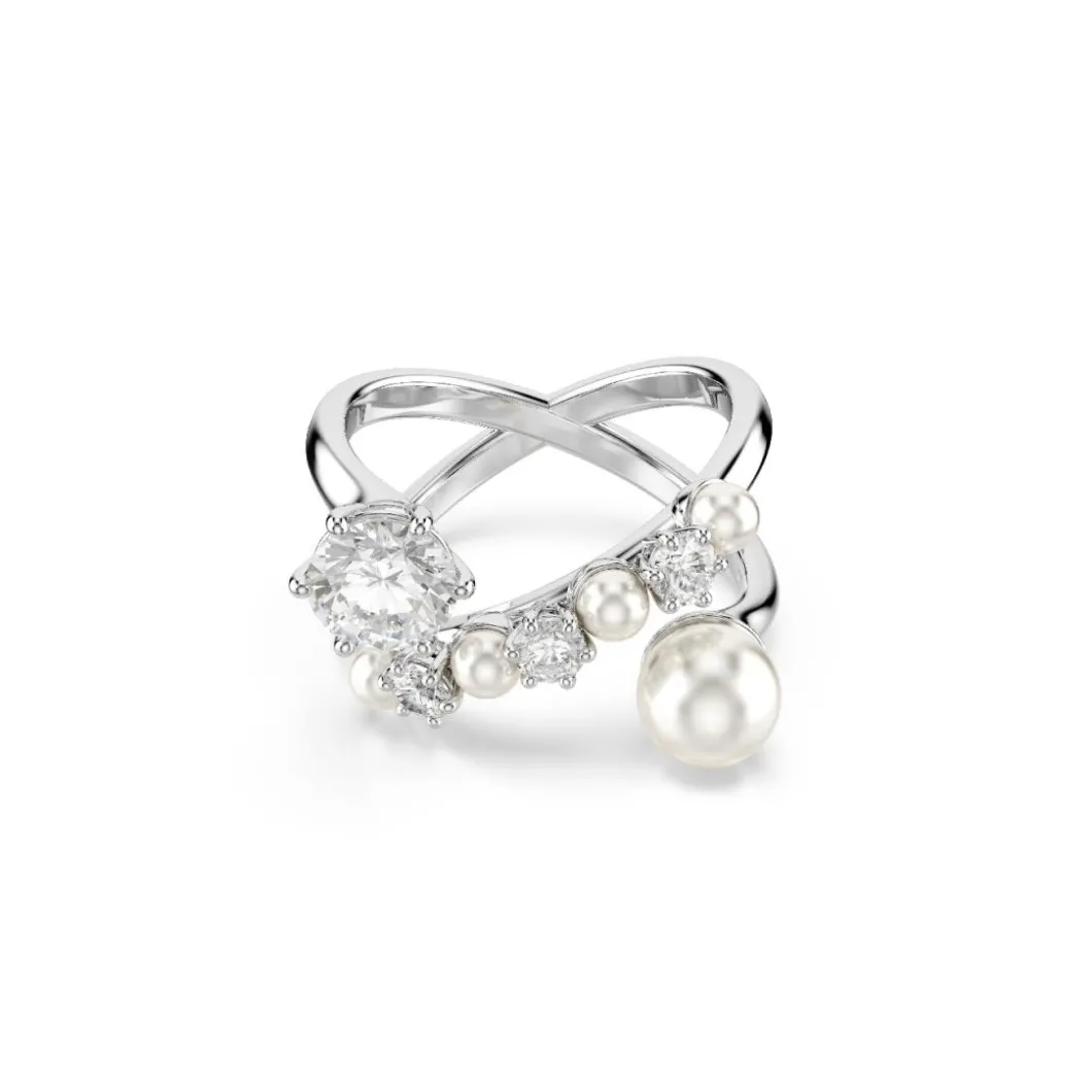 Swarovski Bague<Bague Femme Matrix - 571437 Métal Rhodié Argent