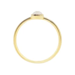 Sloya Bague<Bague Gemia En Pierre De Lune Plaqué Or Blanc