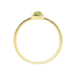 Sloya Bague<Bague Gemia En Pierre Péridot Plaqué Or Vert