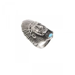 G-Force Bijoux Bague<Bague homme BGFBA0008-60 - Acier Argent