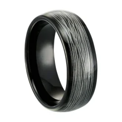 Jourdan Bague<Bague homme JH120004R - LIORIN - Acier Noir