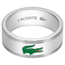 Lacoste Bague<Bague homme Arthor - 2040495 Acier Vert