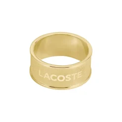 Lacoste Bague<Bague homme Backhand - 2040486 Acier Doré