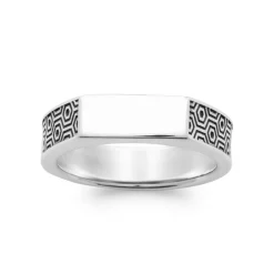 Maison de la Bijouterie Bague<Bague homme ZU53Z00 Argent