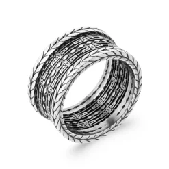 Maison de la Bijouterie Bague<Bague homme ZU43600 Argent