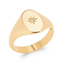 Maison de la Bijouterie Bague<Bague homme YU03UZ0 Plaqué or Oxyde de Zirconium