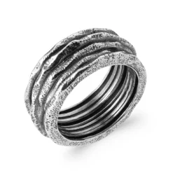 Maison de la Bijouterie Bague<Bague homme ZU54Z00 Argent