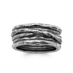 Maison de la Bijouterie Bague<Bague homme ZU54Z00 Argent