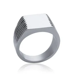 Maison de la Bijouterie Bague<Bague homme ZZ44000 Acier