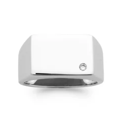 Maison de la Bijouterie Bague<Bague homme ZZ503Z0 Argent Oxyde de Zirconium