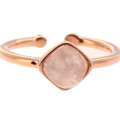 Kosma Paris Bague<Bague Kosma Ella BRSL0438-ROSEGOLD - Métal & Quartz Rose Femme Doré rose