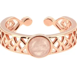 Kosma Paris Bague<Bague - Collection Mia & Quartz Rose Doré rose