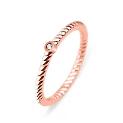 Paul Hewitt Bijoux Bague|Bague<Bague Paul Hewitt PH-FR-STRO-R - Bague Rose Dorée Acier