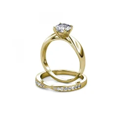 MYC-Paris Bague<Bague Prestige DR0034-G - Doré Et Cristal
