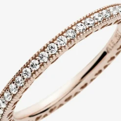 Pandora Bague<Bague Scintillement & Cœurs Signature