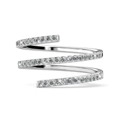 MYC-Paris Bague<Bague Spiral Finition Argentée