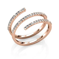 MYC-Paris Bague<Bague Spiral Finition Or Rose