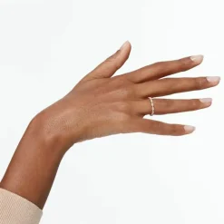 Swarovski Bague<Bague Bijoux VITTORE:RING MARQUISE CZWH/ROS - Bague Cristaux doré rose Femme