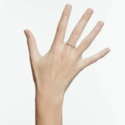 Swarovski Bague<Bague Bijoux VITTORE:RING MARQUISE CZWH/RHS - Bague Cristaux Métal Rhodié Femme