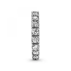 Pandora Bague<Bague Éternité cristaux blanc Timeless -Argent