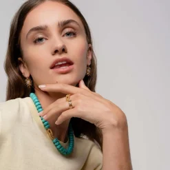 Ti Sento Bague<Bague - 12323SY Argent Liens Effet Corde Doré