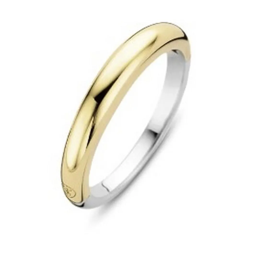 Ti Sento Bague<Bague 12104SY - Bague Argent Anneau Dé Bijoux Or