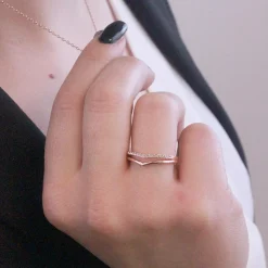 MYC-Paris Bague<Bague Tiryns Or Rose