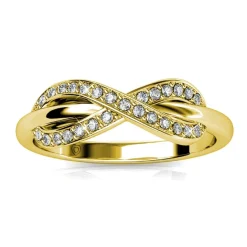 MYC-Paris Bague<Bague Trist DR0028-G - Doré Et Cristal