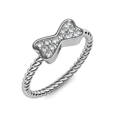 MYC-Paris Bague<Bague Twisted Ribbon Finition Argentée